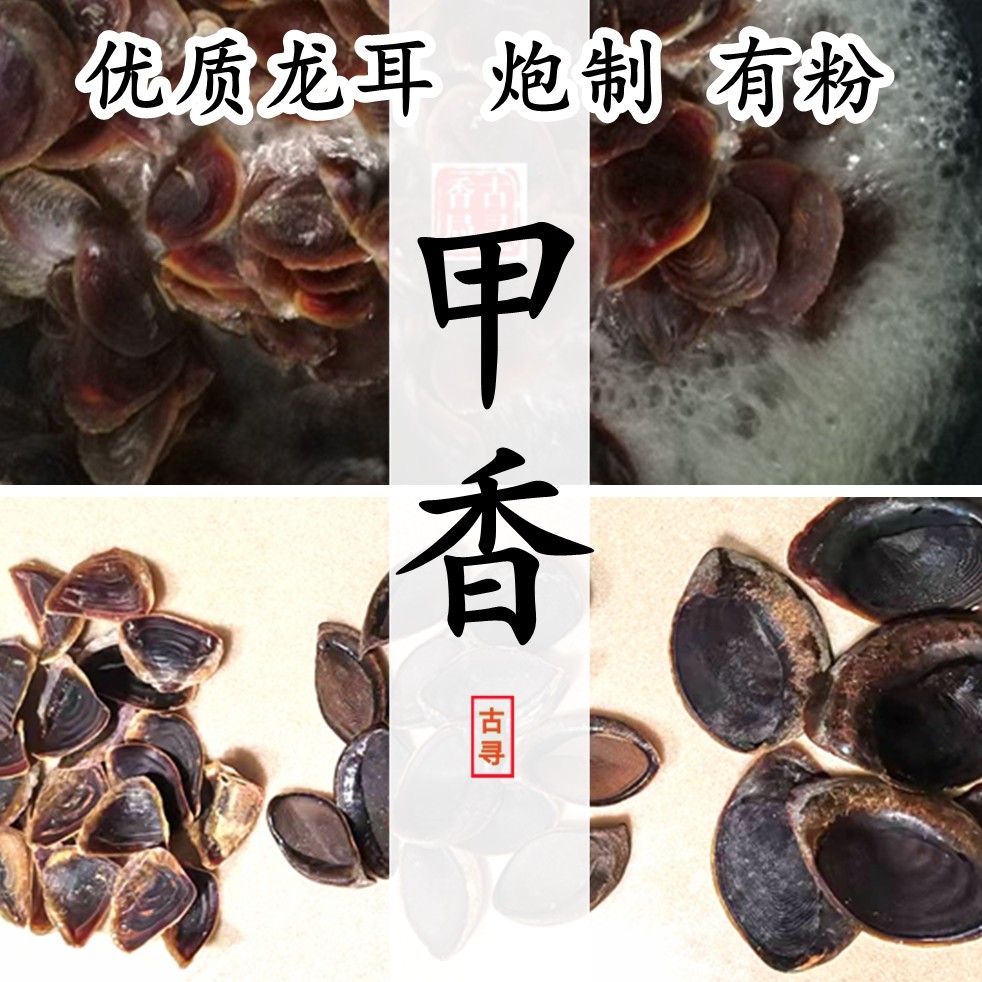 炮制甲香粉贝甲中耳大耳螺厣海螺流螺盖日本进口和合香天然香材料