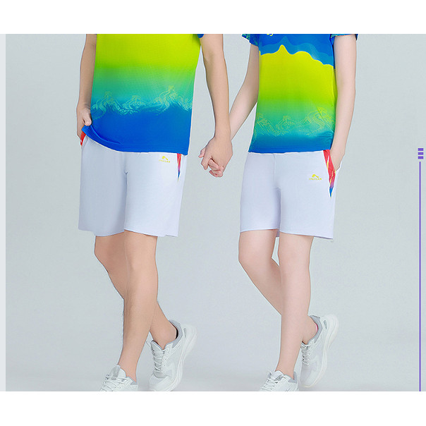 晋冠运动短裤男女透气健身训练裤情侣运动休闲裤团体团购五分裤