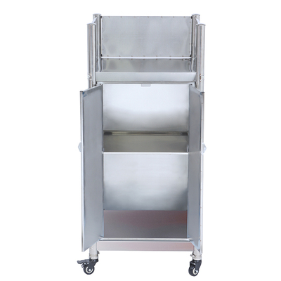 隔层款可移动不锈钢置物架带柜门不锈钢灶台架子落地式带门可定制