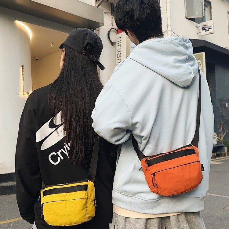 2025夏季新款男士包袋尼龙布2025年春季均码单肩包拉链