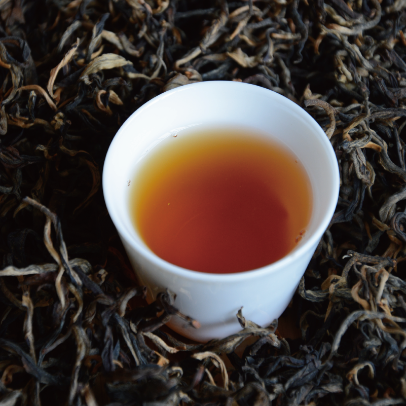 茶叶普洱晒红茶云南普洱茶滇红晒红100g散装散茶过年送礼品