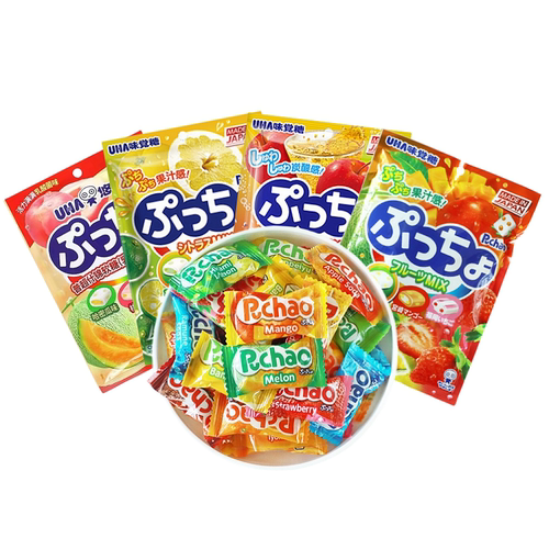 日本进口水果软糖UHA/悠哈软糖