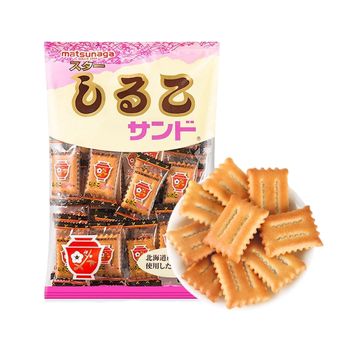 松永制果北海道红豆夹心饼干