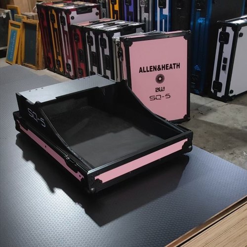 定做ALLEN&HEATH艾伦赫赛SQ-5专业数字调音台航空箱 带侧护板机箱