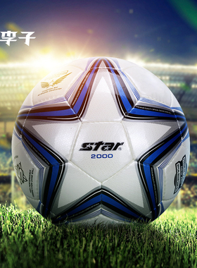 小李子正品STAR世达2000超纤成人5号手缝PU专业比赛训练足球男