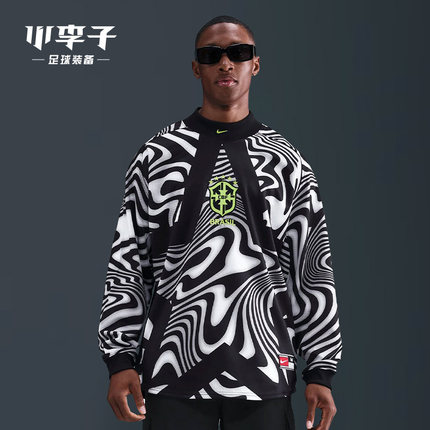 小李子NIKE耐克巴西队守门员宽松长袖球衣成人男IO0795-010