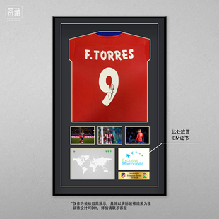 小李子:正品托雷斯亲签马竞15-16赛季主场签名球衣（含EM证书）