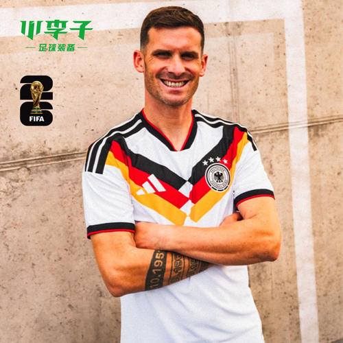 小李子ADIDAS阿迪达斯2026世界杯德国主场球员版短袖球衣JN2066