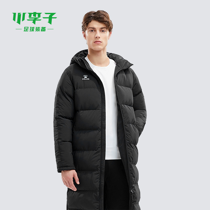 小李子卡尔美长款棉服成人男