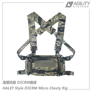 LV119 组合背心FCSK 虎斑500D 海狸战术胸挂D3CRM AS机敏系统