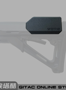 【AS】GBRS风格 CTR战术后托增高垫CQB最爱ABS注塑强度高非3D打印