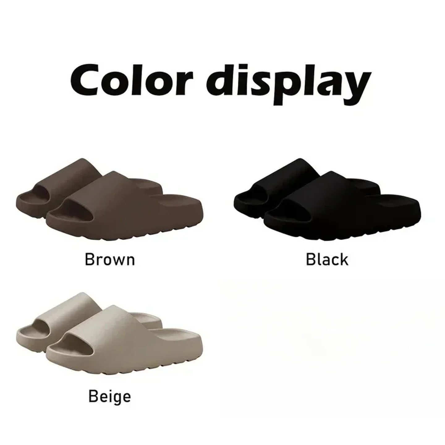 Men's Slippers Cloud Thick-soled Sandals Summer Fashion Sof