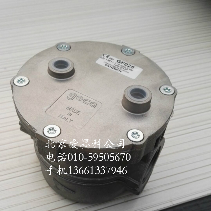 意大利geca燃气过滤器 天然气管道过滤器 基卡GF025系列过滤器