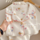 小熊和KT｜睡衣女秋冬长袖 纯棉春秋全棉夹棉加厚空气棉家居服套装