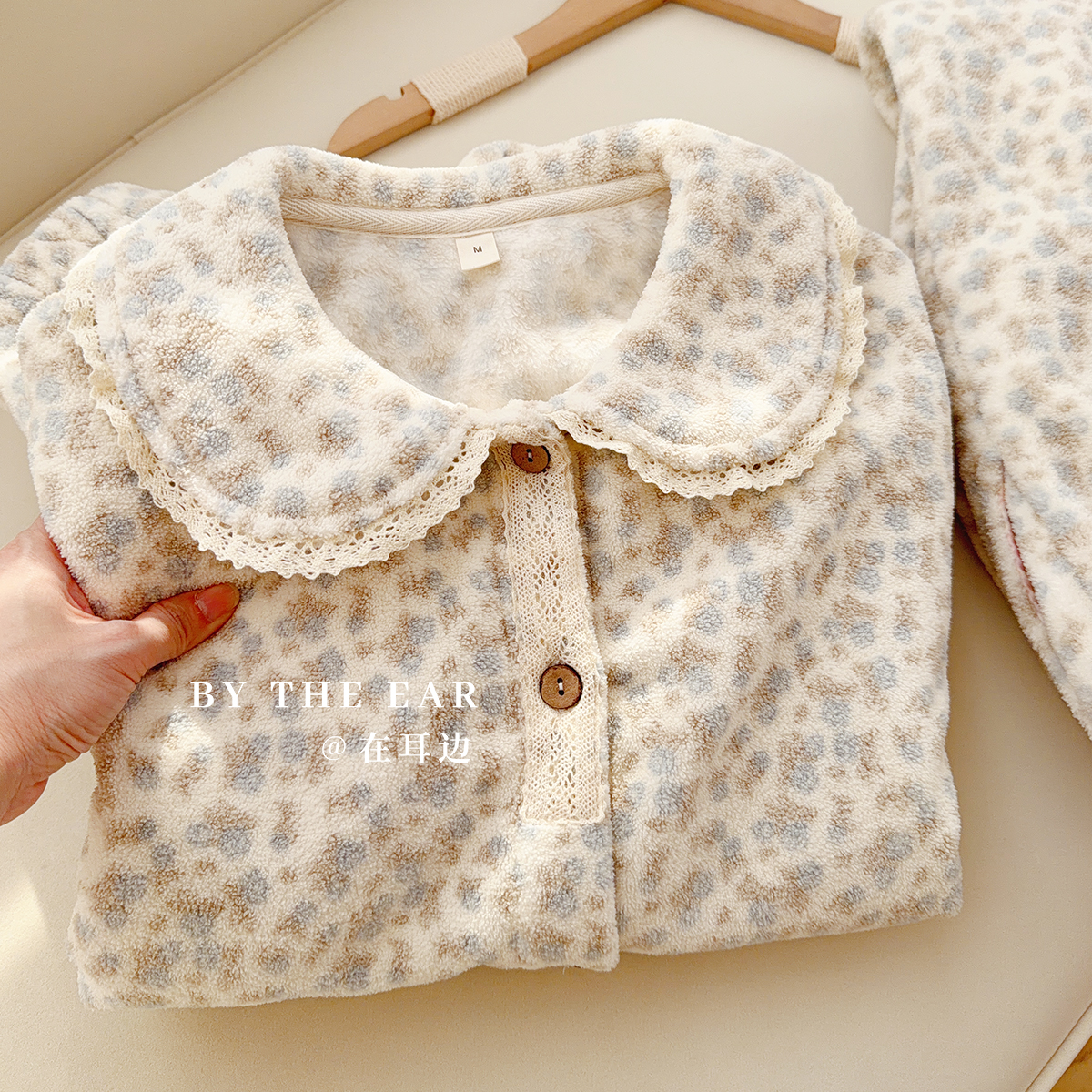 冬季加厚毛绒绒家居服睡衣睡裤