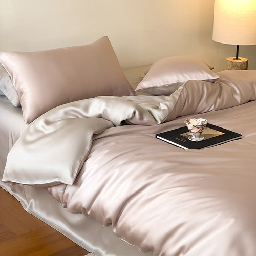 轻奢凉感丝滑天丝床品四件套