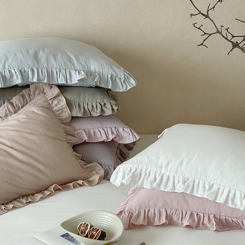 法式公主风全棉枕套100纯棉