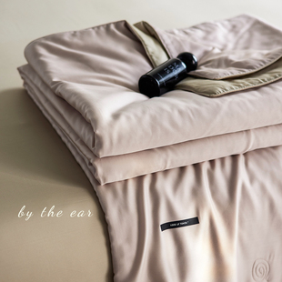 A类蚕丝100s天丝夏被四件套轻奢莱赛尔凉感冰丝空调被夏季 薄被子