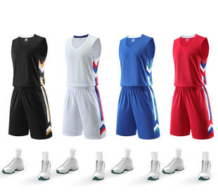 篮球服套装男女生运动服比赛训练服学生渐变背心队服儿童定制球衣