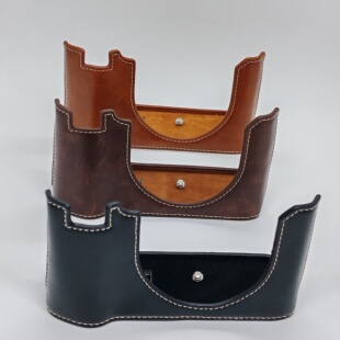 适用富士GFX100RF相机底座简约皮壳便携式多用设计皮质抗压结实