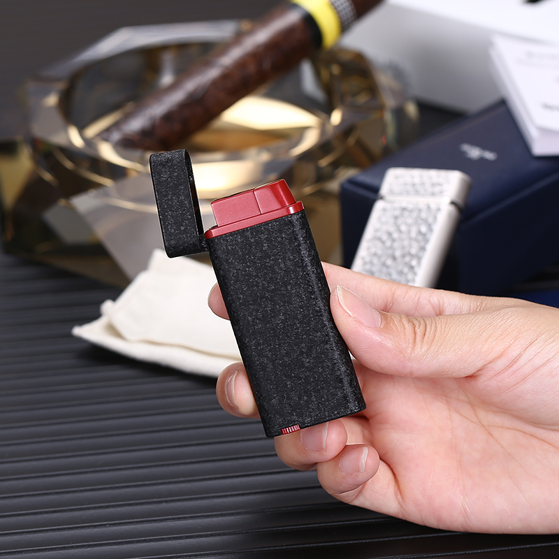 正品日本原装进口im corona皇冠打火机充气直冲蓝火焰定制高档新