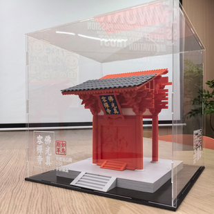 佛光寺外槽正心间1:50 3d打印建筑模型中式拼装DIY模型收藏摆件