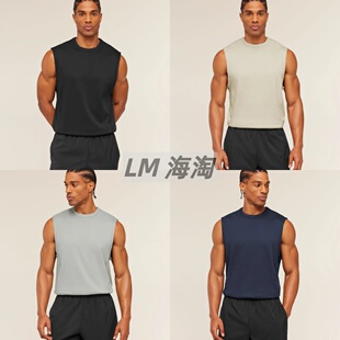 正品代购GYMSHARK Off Duty 男士无袖背心健身衣运动舒适纯棉T恤