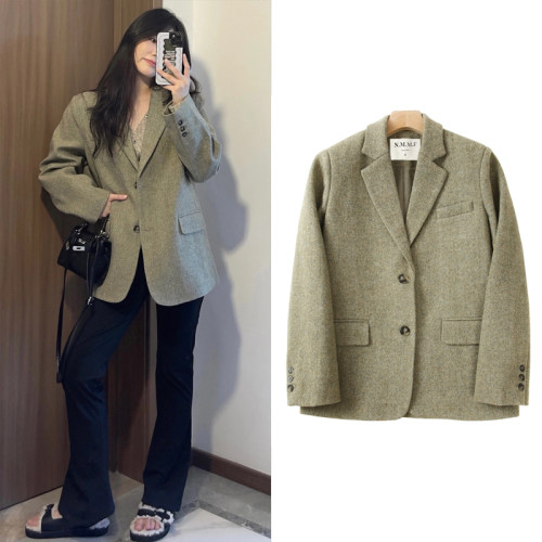 网红同款西装外套厂家直销