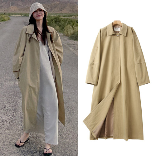 网红薄款风衣外套厂家直销