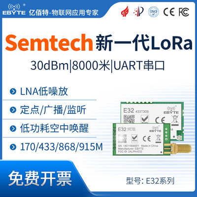 亿佰特sx1278lora无线模块