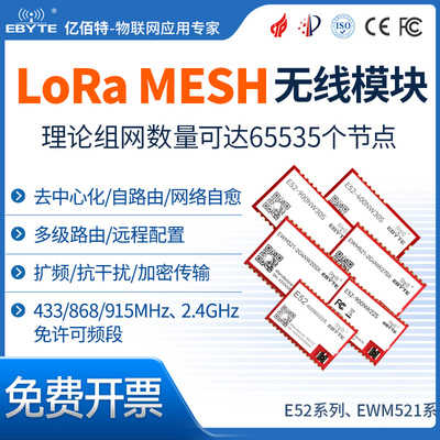 LoRaMESH无线自组网模块