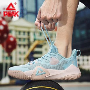 匹克男鞋白色秋冬季篮球鞋男款运动网面透气减震内场专业男士鞋子