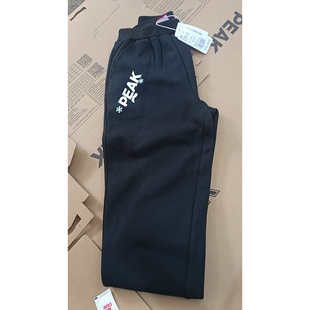 匹克童装男童裤子加绒秋冬装儿童长裤帅气女童运动裤保暖卫裤训练