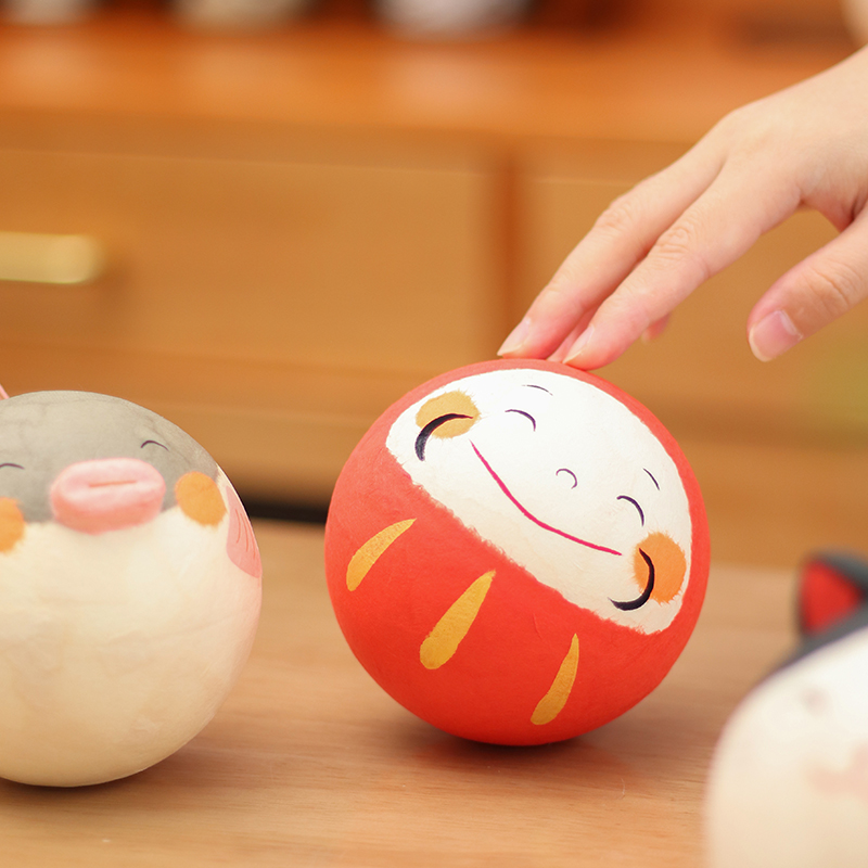 日本龙虎堂和纸可爱家居车载摆件