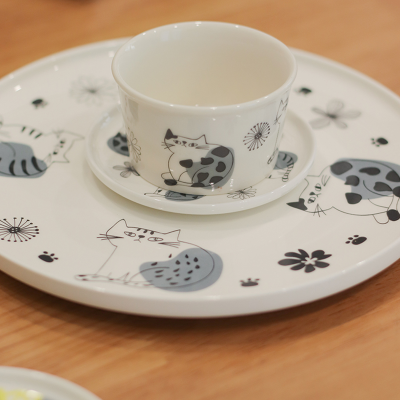 日本进口小仓陶器nordic系列陶瓷餐具北欧风保鲜碗甜品杯点心盘