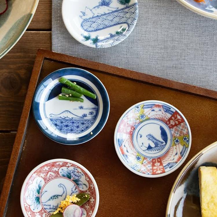 AWASAKA江户恐龙点心碟调味碟