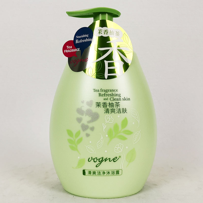 夏天威丝婷茉香柚茶香清爽洁净沐浴露1L持久留香氛大瓶装家庭装