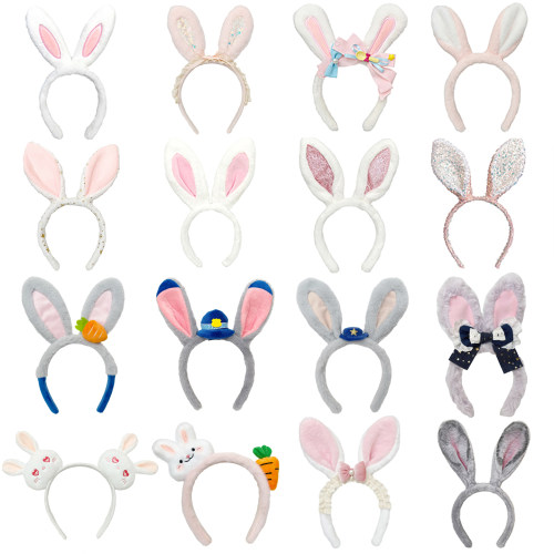 【正版】可爱兔耳朵发箍头饰儿童