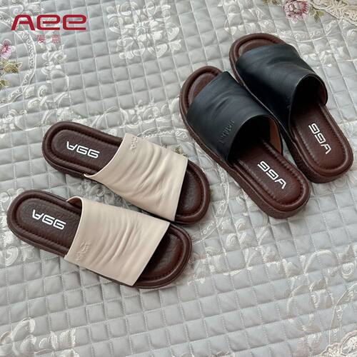 aee爱意夏季新款平底拖鞋