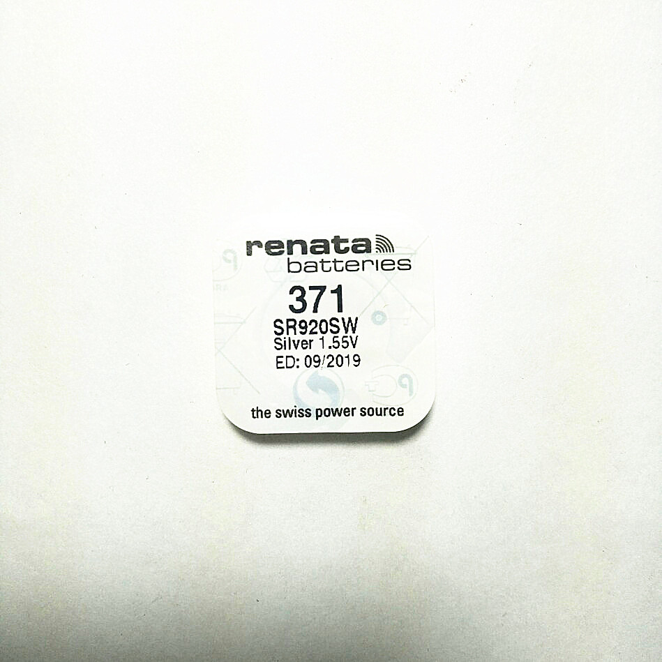 原装进口瑞士Renata 手表纽扣电池电子SR920SW 371适用于天梭