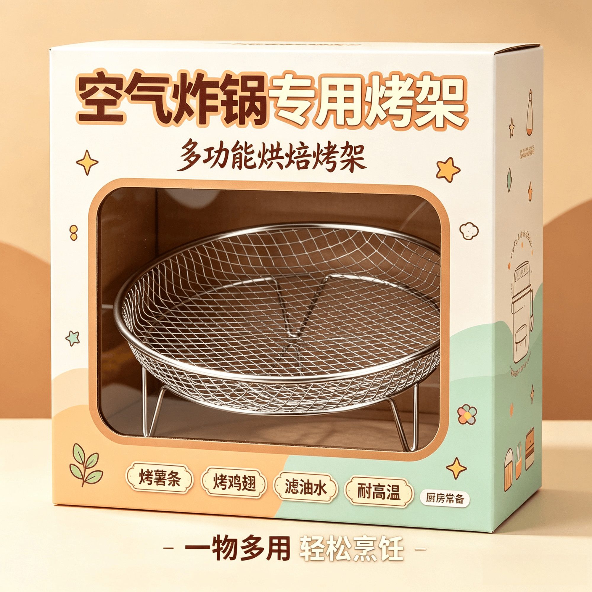 空气炸锅专用不锈钢沥油