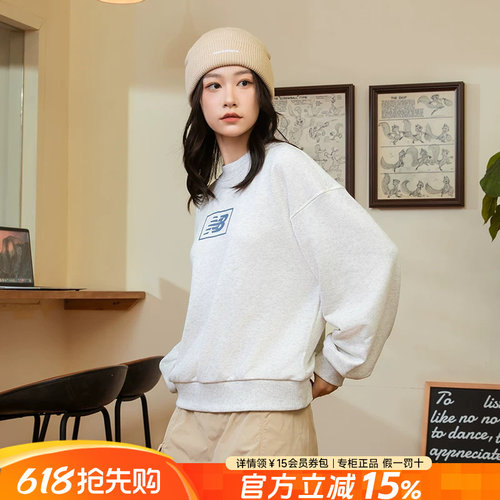 NEWBALANCE圆领女卫衣