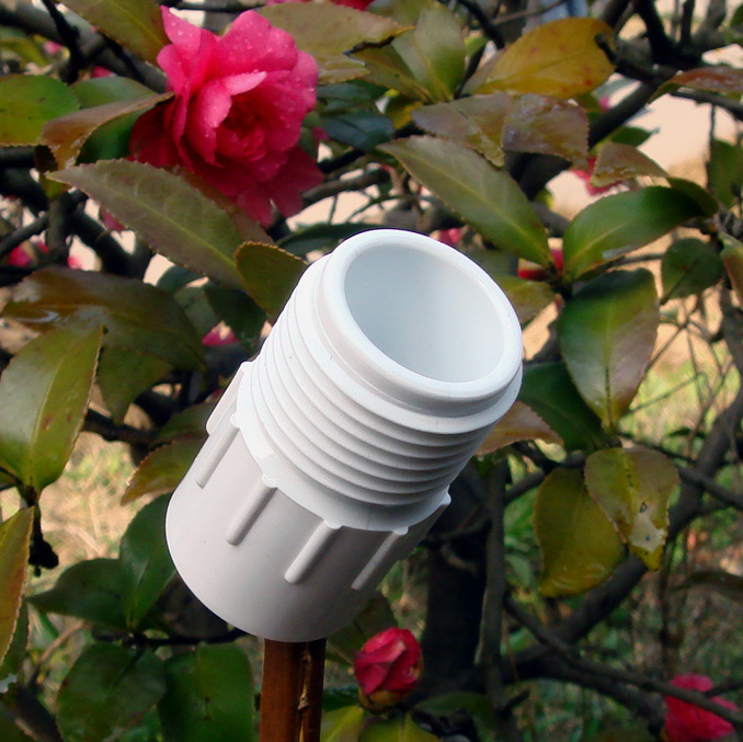 美制3/4外牙接1/2PVC管