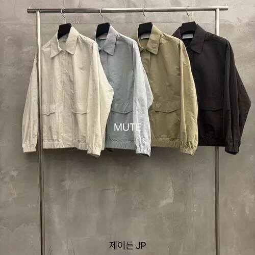 正品现货韩国东大门2026夏季新款 Mute 韩系四色休闲外套