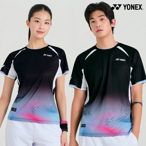 2026春夏韩国YONEX尤尼克斯新款羽毛球服短袖男女款速干运动T恤37