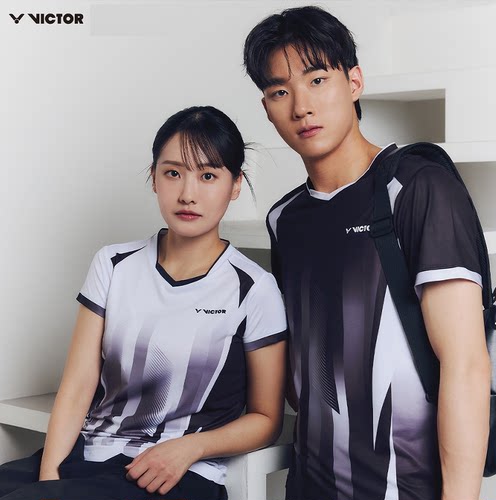 2026春夏新款VICTOR维克多韩国羽毛球服男女款运动速干透气短袖01