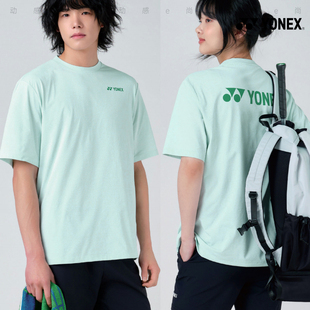 男女同款 运动休闲T52 YONEX尤尼克斯韩国羽毛球服短袖 2025春夏新款