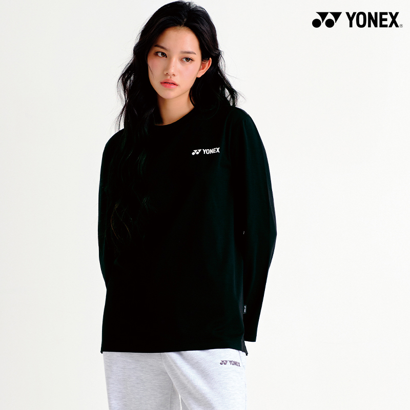 2025秋冬新款YONEX尤尼克斯韩国羽毛球服长袖男女同款运动匹克球1