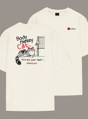 韩国2025秋冬meditation新品羽毛球服短袖男女同款运动速干T恤1