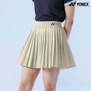 2025秋冬新款YONEX尤尼克斯韩国网球服短裙女款透气运动裙子下装